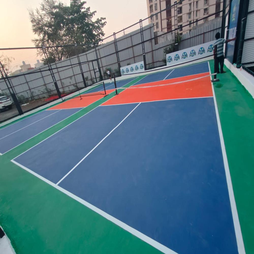 Synthetic Pickle Ball Court