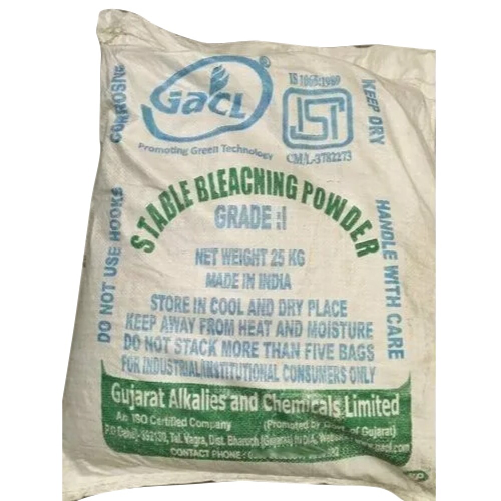 Stable Bleaching Powder - Industrial Grade, 99% Purity , Water Soluble, Easy Handling Powder For Effective Bleaching And Disinfecting Applications
