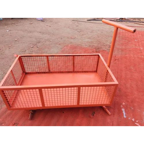Construction Materials Handling Platform Trolley