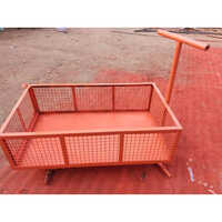 Construction Materials Handling Platform Trolley