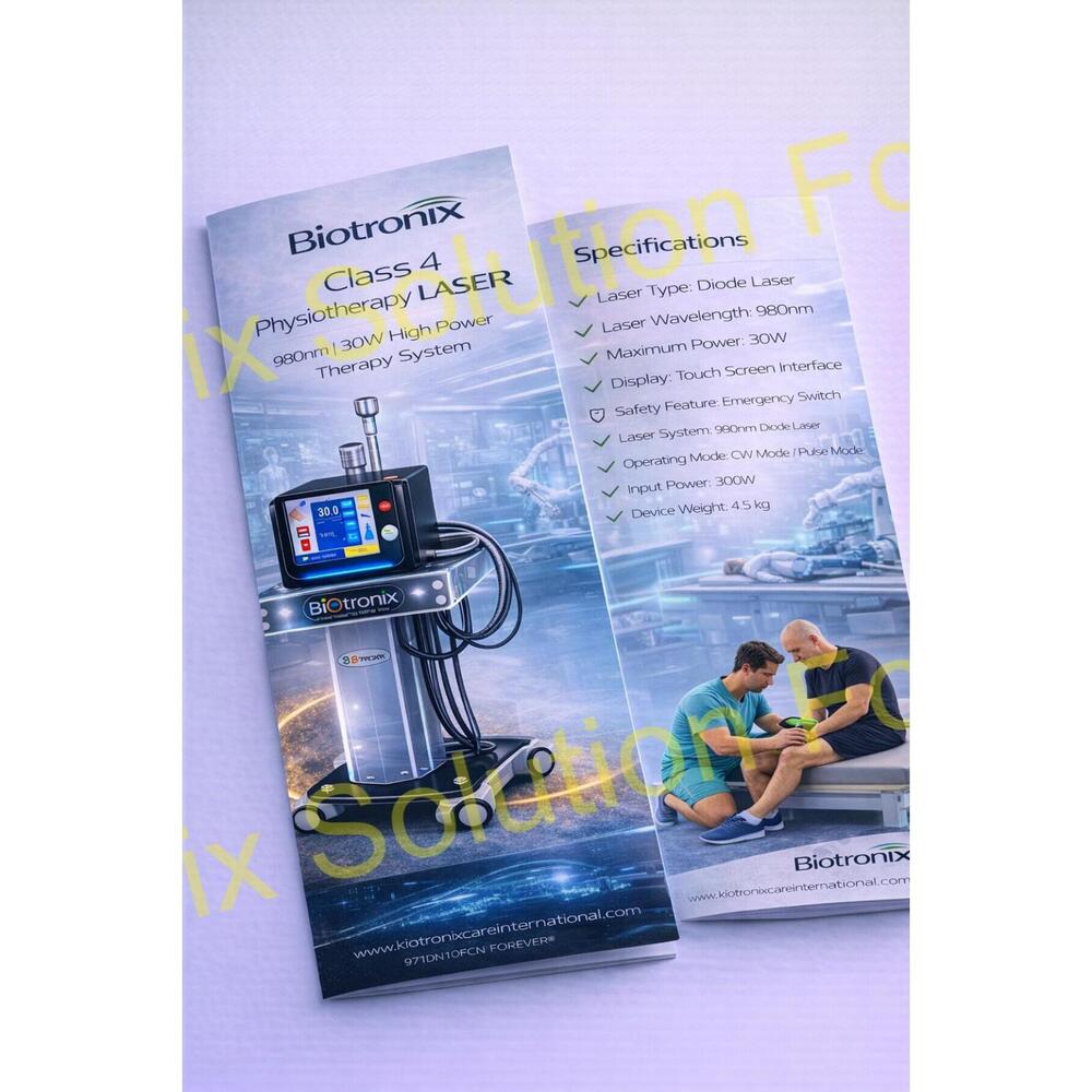 Professional Class 4 Laser Physiotherapy Device for Orthopedic Pain Relief