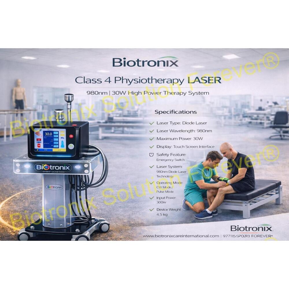 Class IV Laser Therapy System for Physiotherapy Clinics
