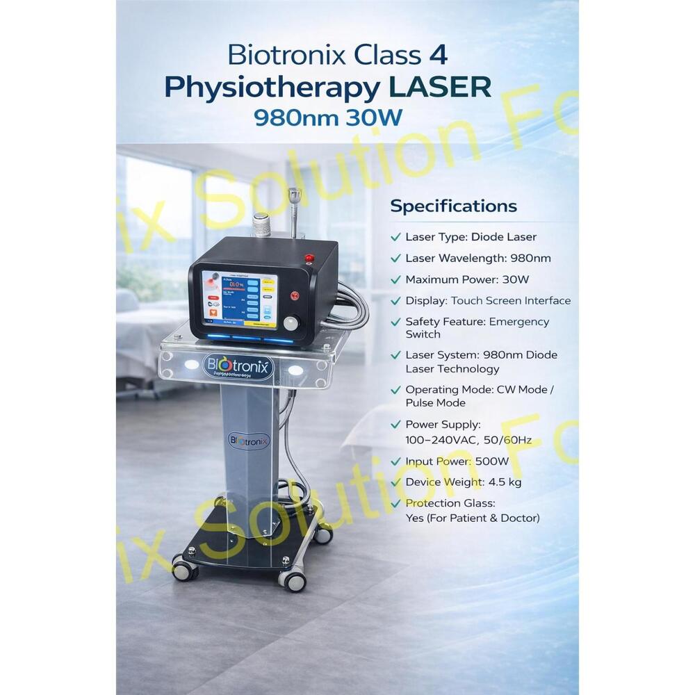 High Intensity Class 4 Laser Therapy Device for Muscle Pain Treatment