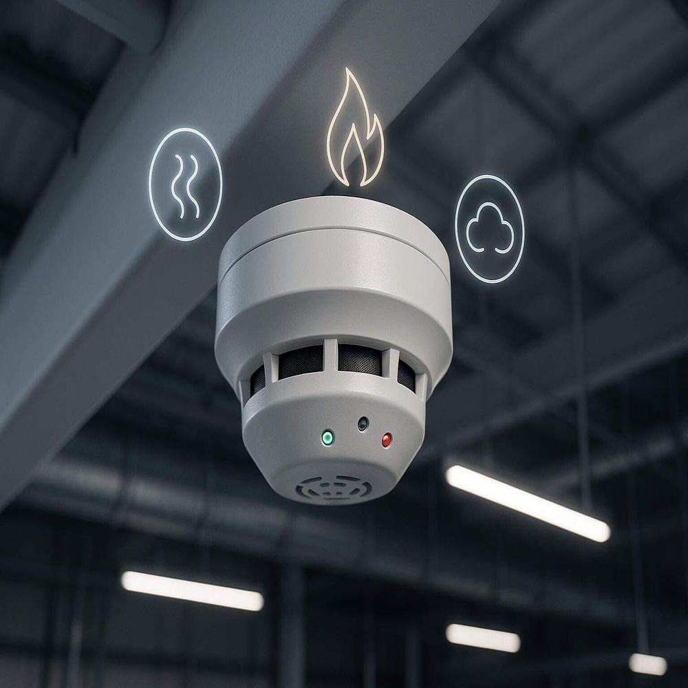 Intelligent Photoelectric Smoke Detector