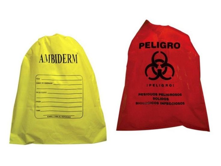 Heavy duty garbage bags for hospitals