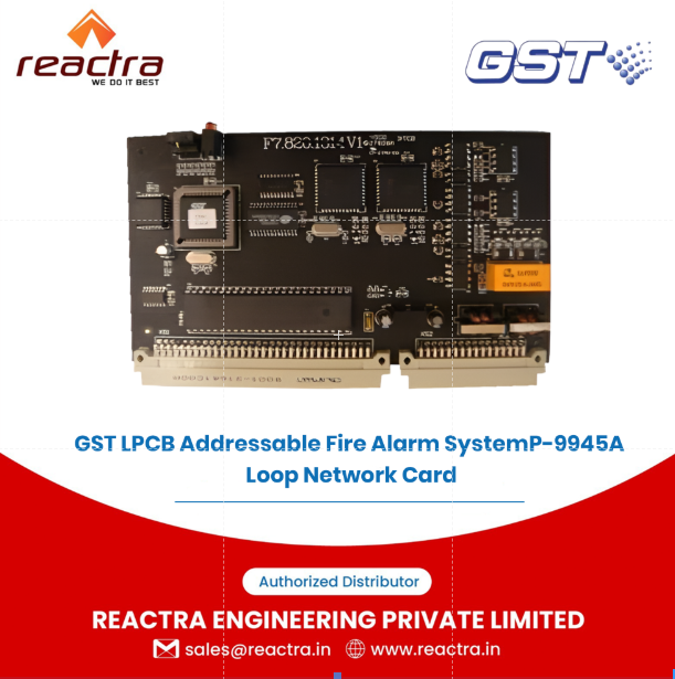 GST LPCB Addressable Fire Alarm SystemP-9945A Loop Network Card