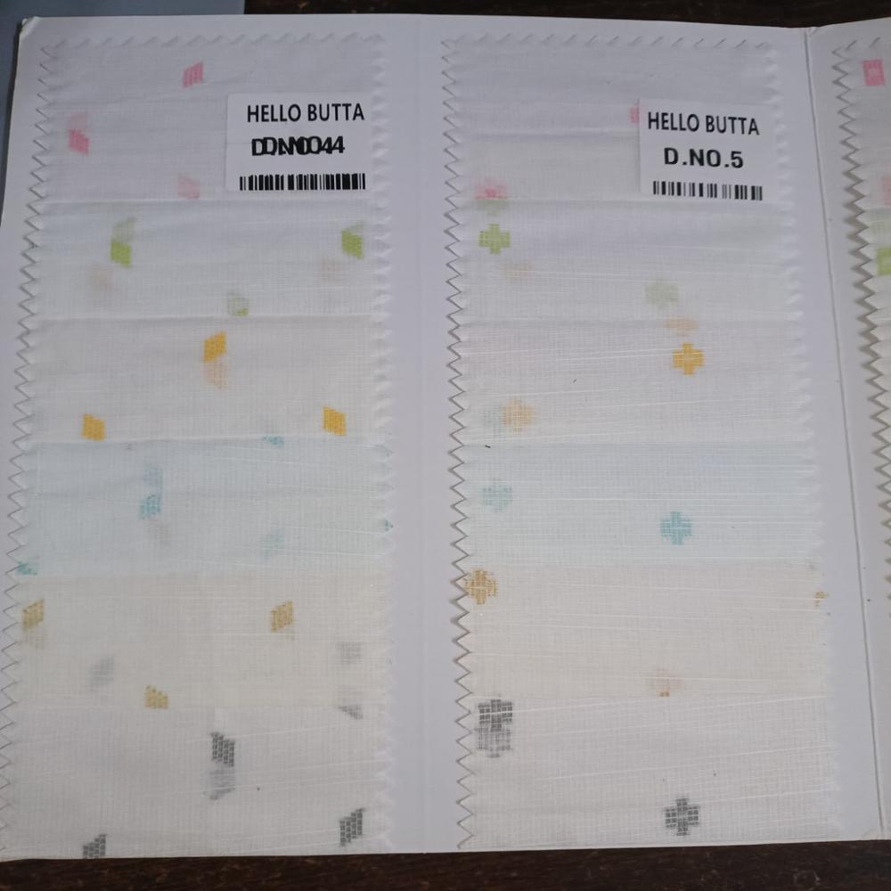 PAPER COTTON BUTTA FABRIC