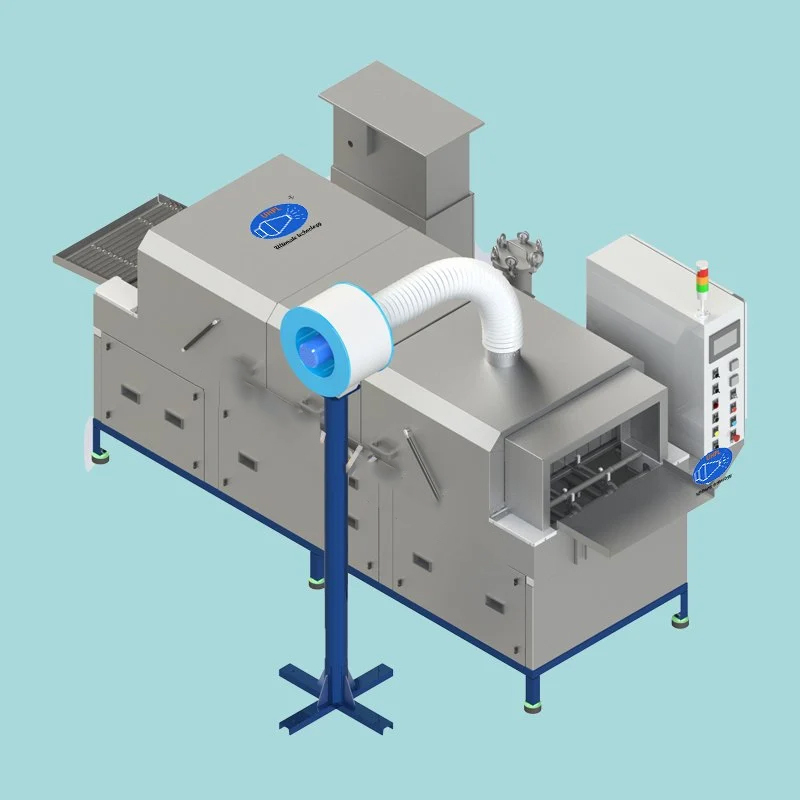 Automatic Component Cleaning Machine - Color: Silver