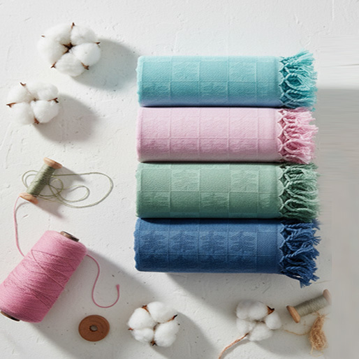 Double Cloth -HK Jacquard Cotton Towel