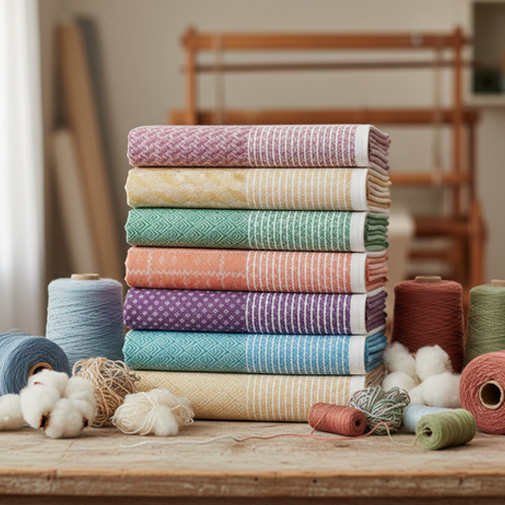 Special V Jacquard Cotton Towel