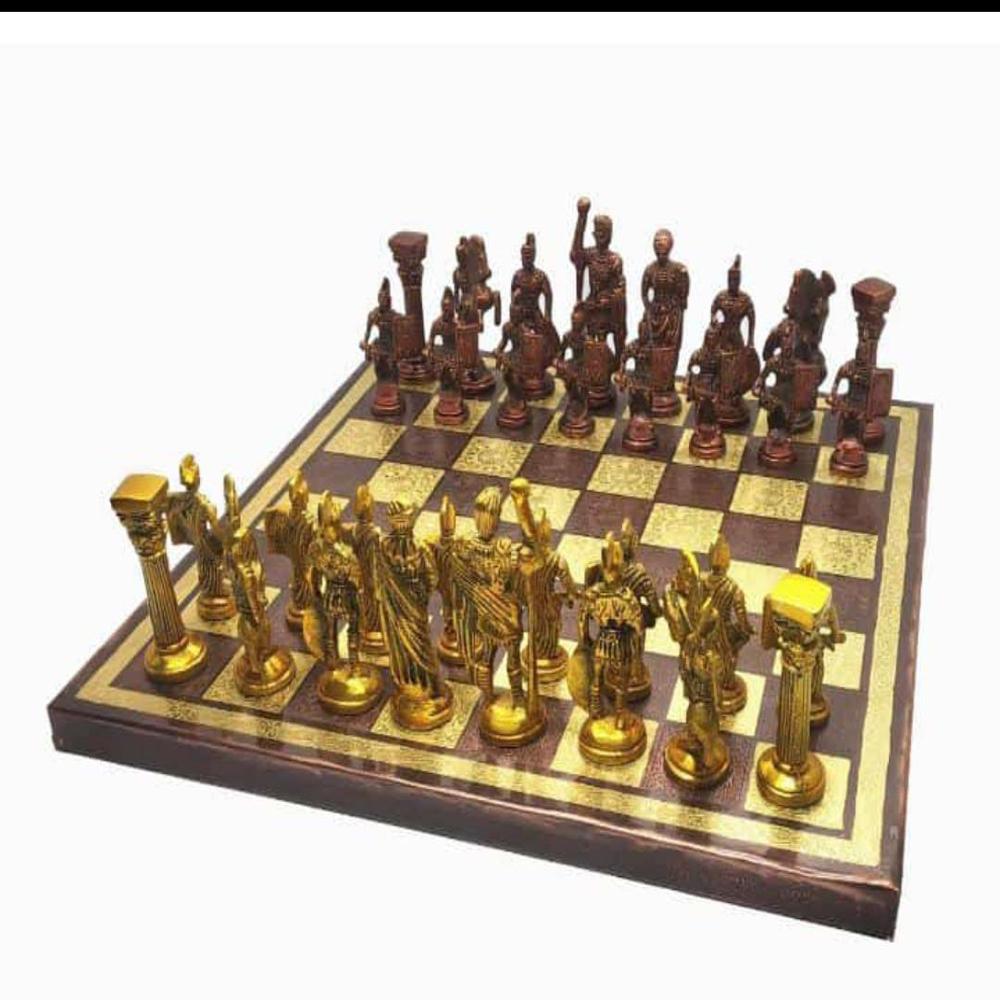 Brass Sliver Chess - Age Group: All