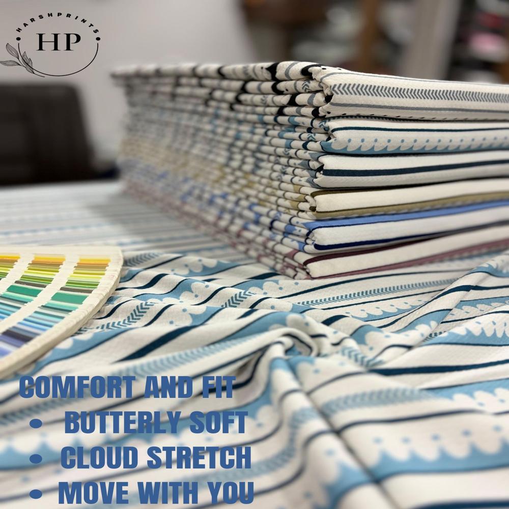 Milo Karara 4 Way Lycra Printed Fabrics