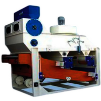 Seed Pre Cleaner Machine Grow Agro - Mild Steel, 1-5 Tph, 440v, 3 Sieves | Automatic, Dust Removal, Powder Coated Frame