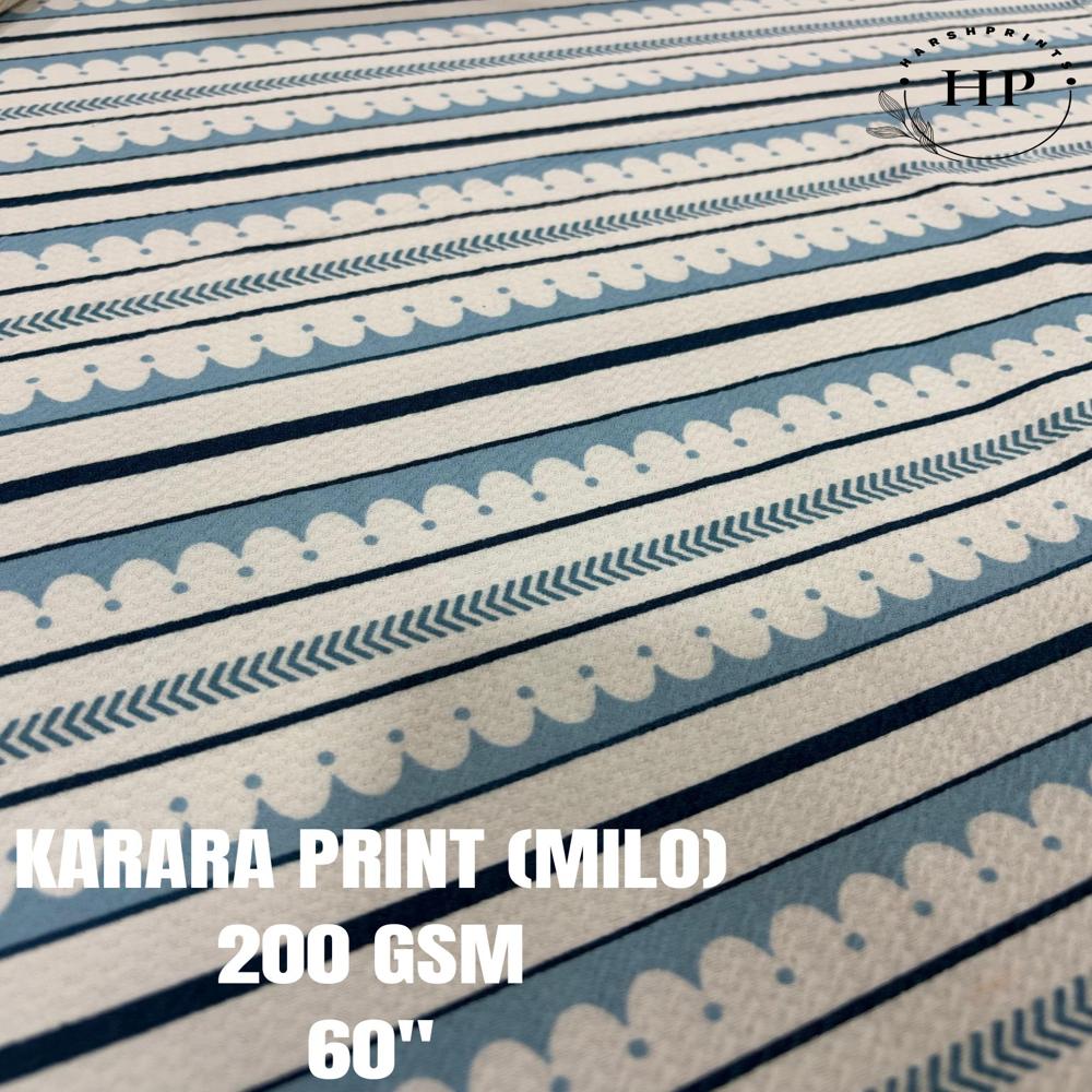 Milo Karara 4 Way Lycra Printed Fabrics