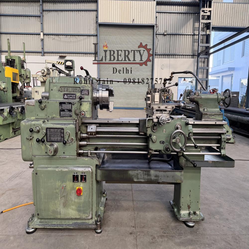 Oerlikon Switzerland 1000 mm Length Lathe Machine