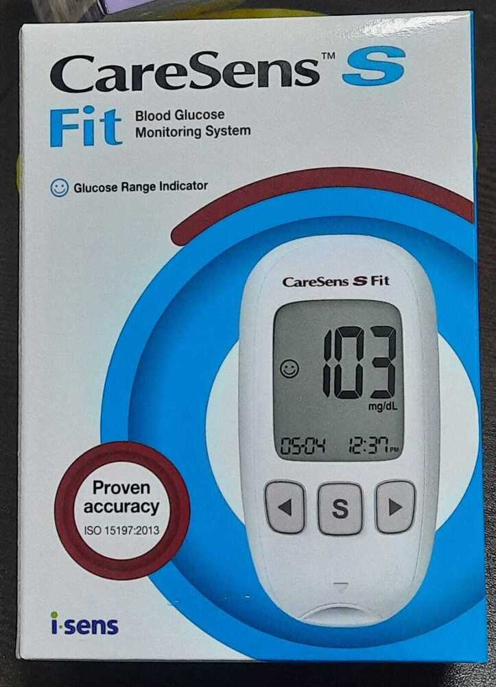 CareSens Fit Glucometer kit with 10 glucostrips free 