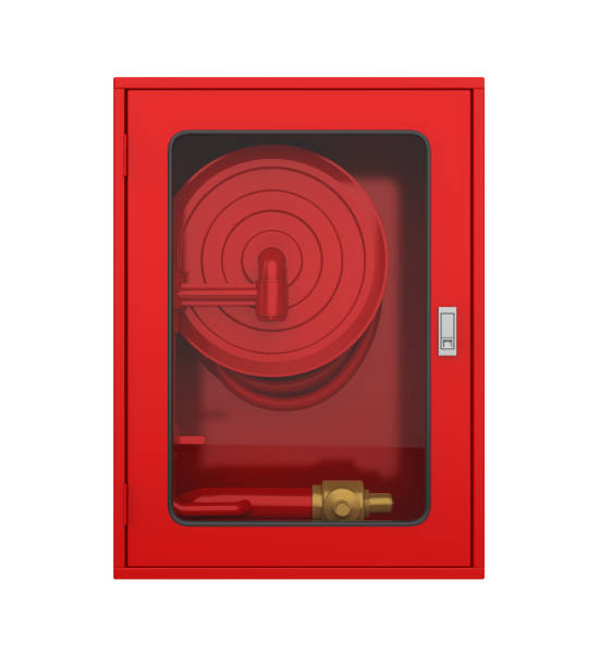 Fire Hose Box - Color: Red