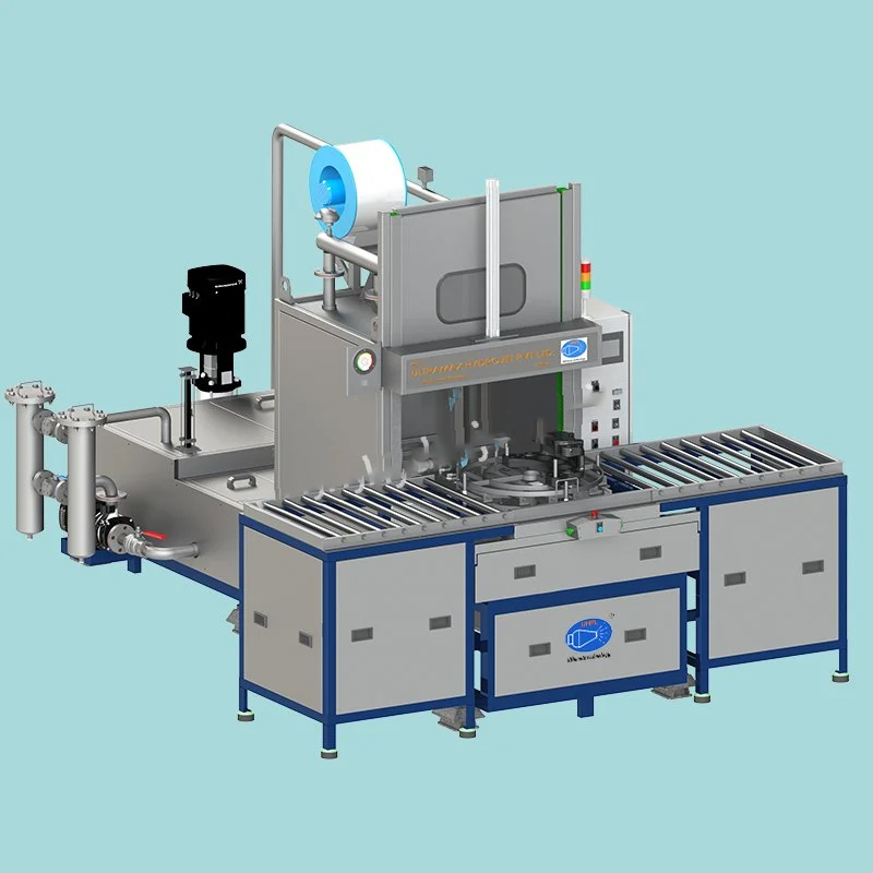 Single Phase Rail Axle Box Cleaning Plant , For Machinery - Color: Silver