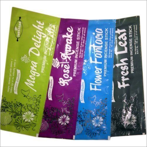 Print Pack Incense Sticks Pouch