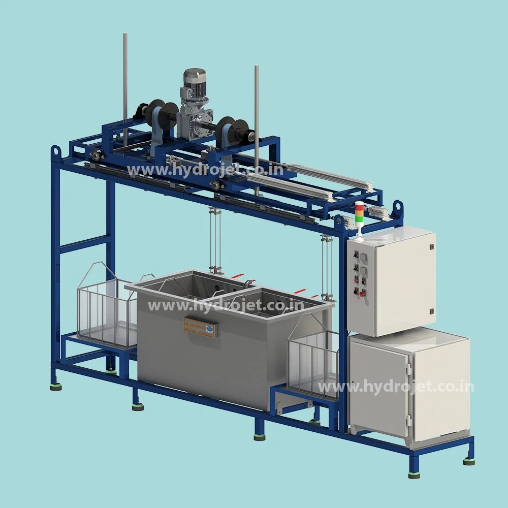 Three Phase Ultrasonic Component Cleaning Machine 