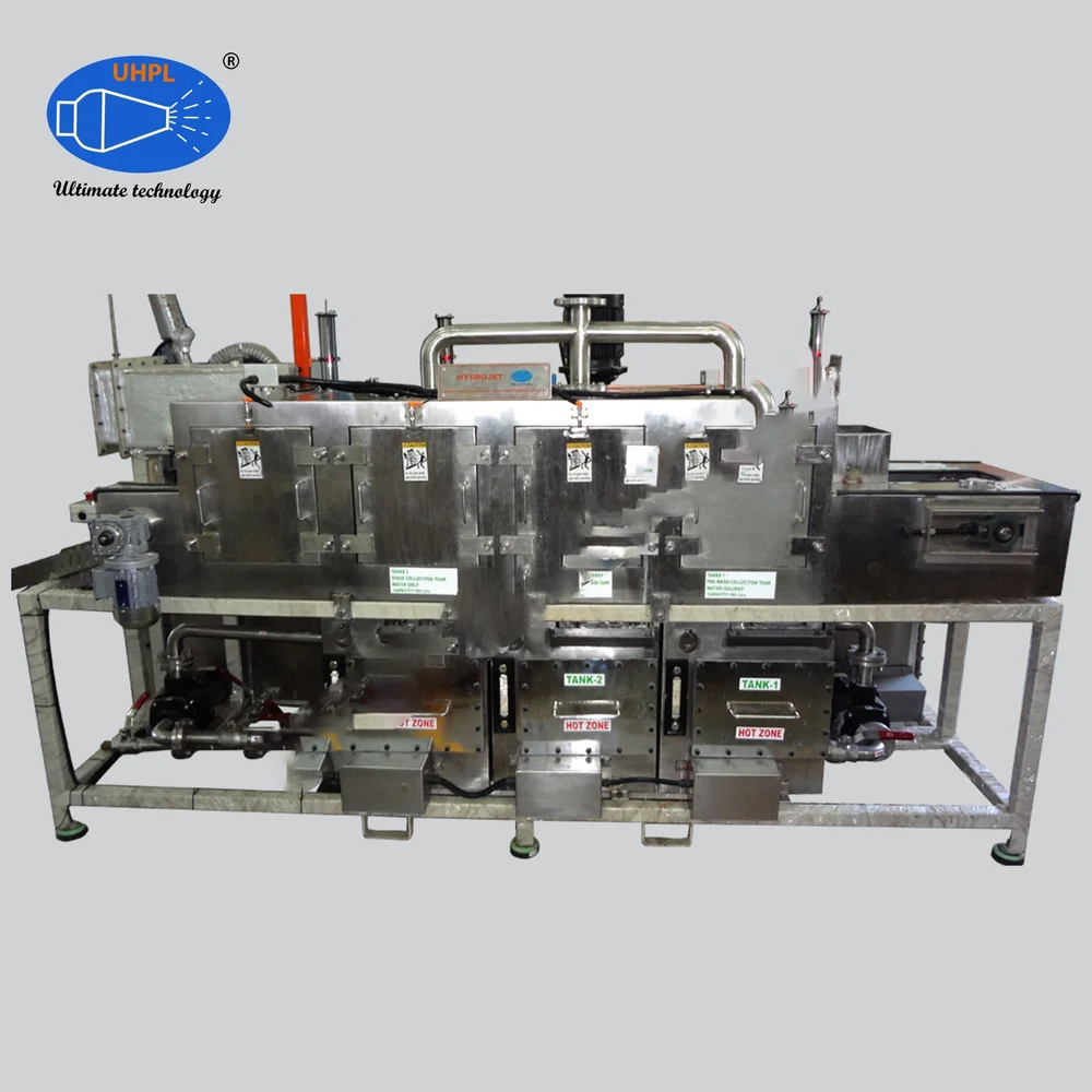 Single Phase Multistage Component Cleaning Machine - Material: Metal