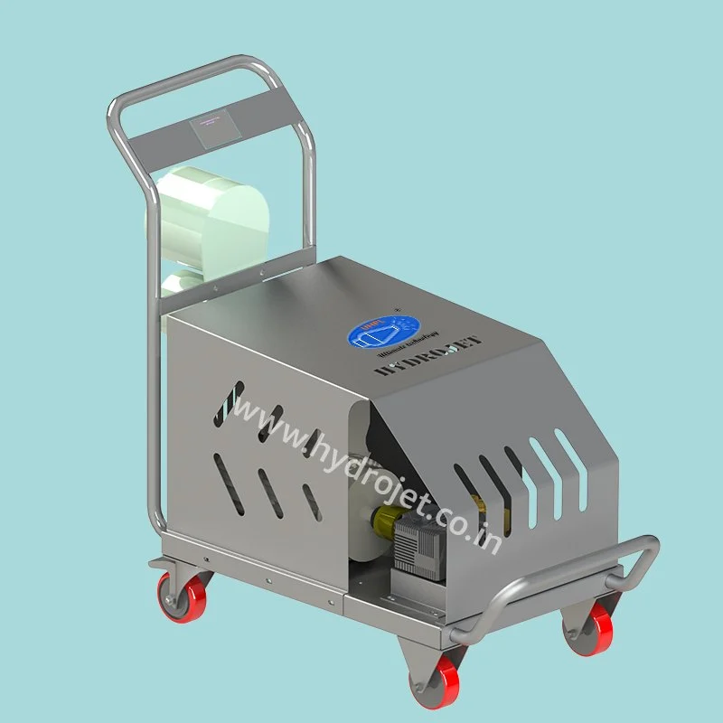 Hydrojet 250 Bar High Pressure Water Jet Cleaning Machine , 5 HP