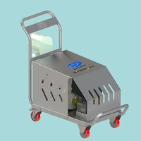 Hydrojet 250 Bar High Pressure Water Jet Cleaning Machine , 5 Hp - Color: Silver