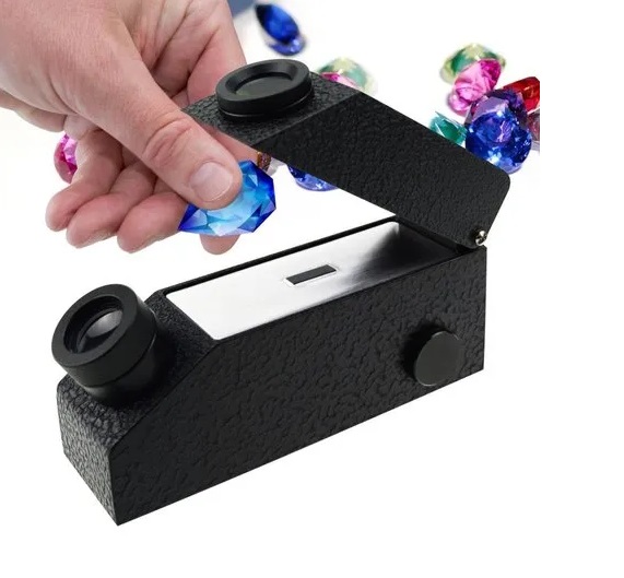 True Sense Jewelry Gem Refractometer Gemological 1.30-1.81 RI GR-701B, RHG-181
