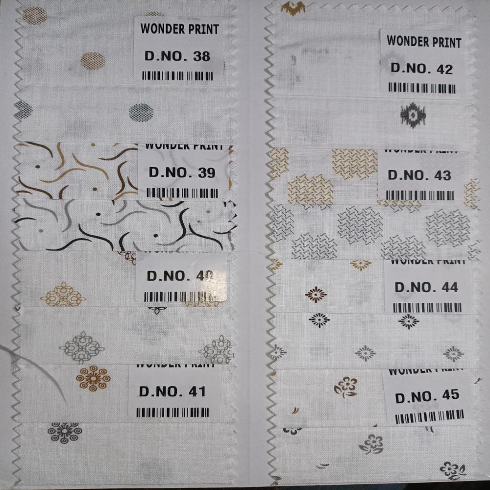 WONDER COTTON LINEN PRINT FABRIC