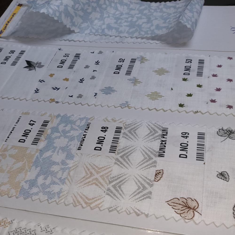 WONDER COTTON LINEN PRINT FABRIC