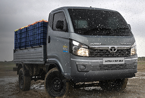 Intra V50 Gold Pickup Commercial Vehicles