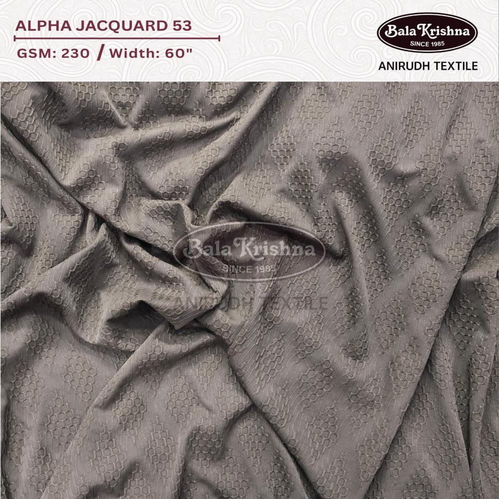 Alpha Jacquard 53 - Application: Garments