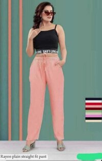 220gsm Heavy Quality Rayon Nadi Pant With 2 Side Pockets - Color: Multi-color Available