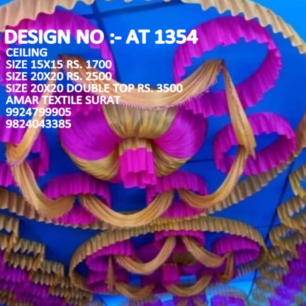 Flower Style Decorate Ceiling Fabric