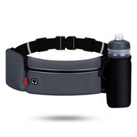 Hydration Running Belt With Bottle Holder Manufacturer & Supplier | Custom Unisex Gym Fanny Pack With Phone Pocket | Anti-bounce Sports Waist Bag For Men & Women