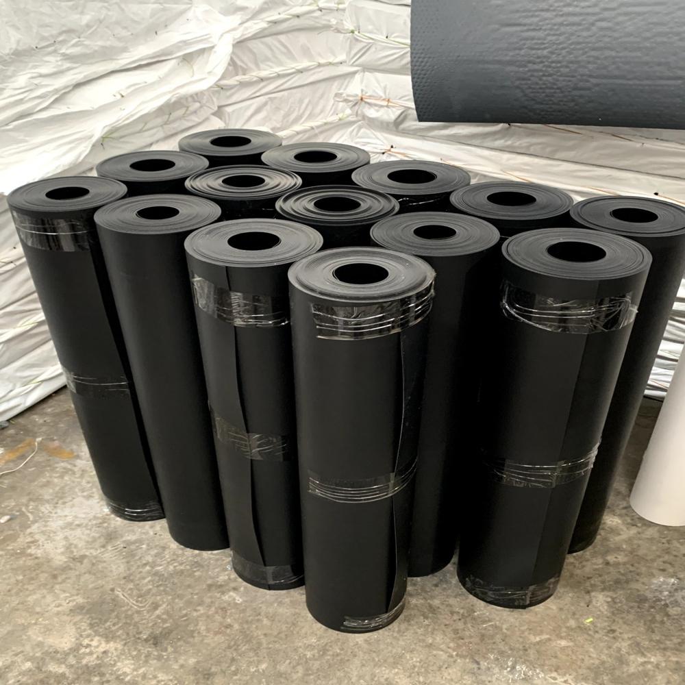 Hdpe Solid Sheet Roll - Color: Black (also Available In Natural And Custom Colors)