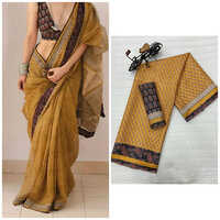 Kota with Digital Print Saree