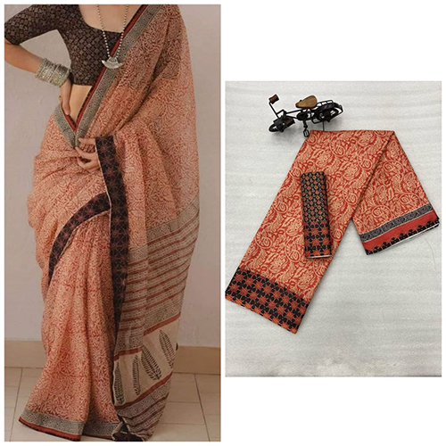 Kota with Digital Print Saree