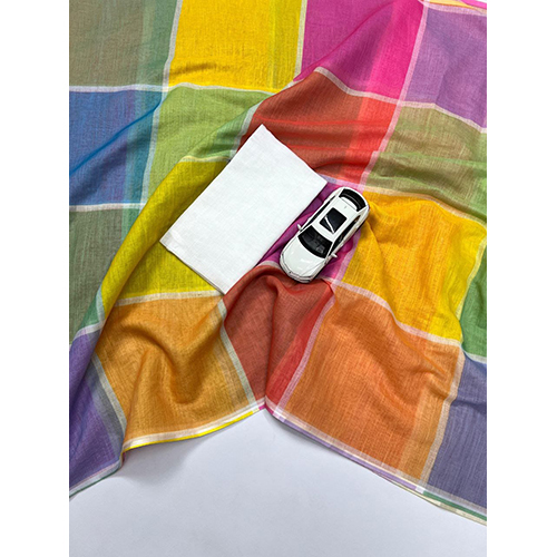 Digital Print With Fumka Saree