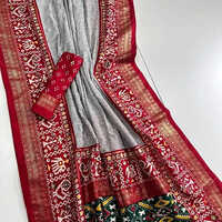Premium Georgette Chikankari Lucknow Embroidered Saree