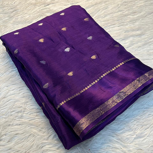 Pure Chinon Saree