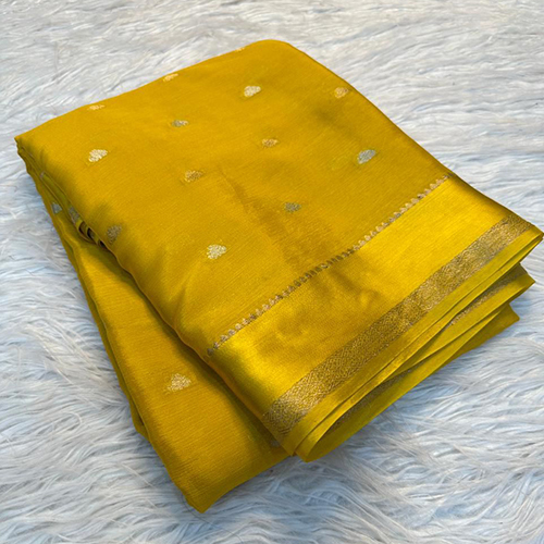 Pure Chinon Saree