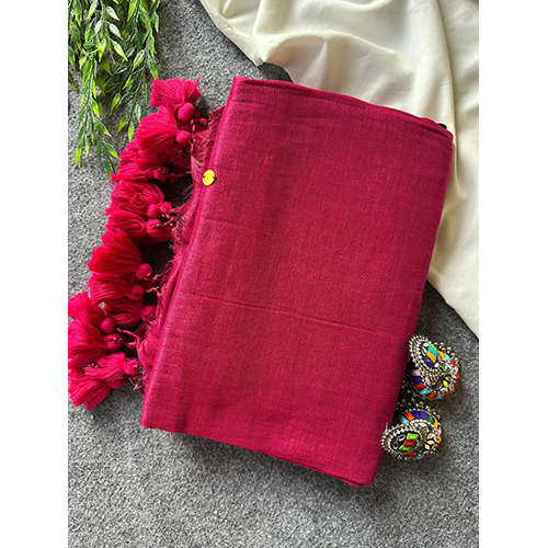 Raga Tissue With Handwork Sequence Saree