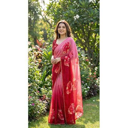 Soft Georgette Saree Fabric