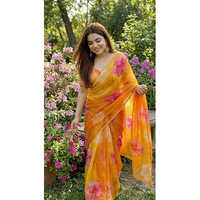 Soft Georgette Saree Fabric