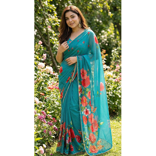 Soft Georgette Saree Fabric