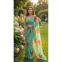 Soft Georgette Saree Fabric