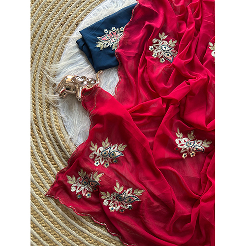 Star Georgette Saree