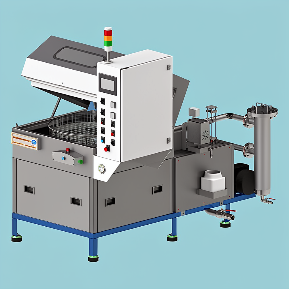 Rotary Parts Cleaning Machine