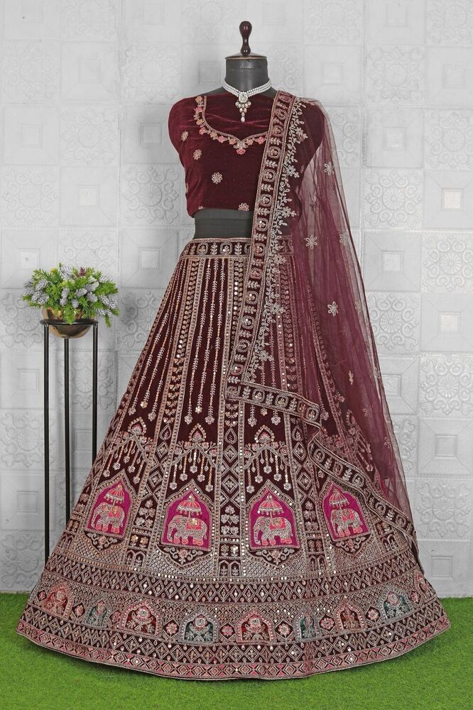 PEHNAVA-A3 Designer Lehenga
